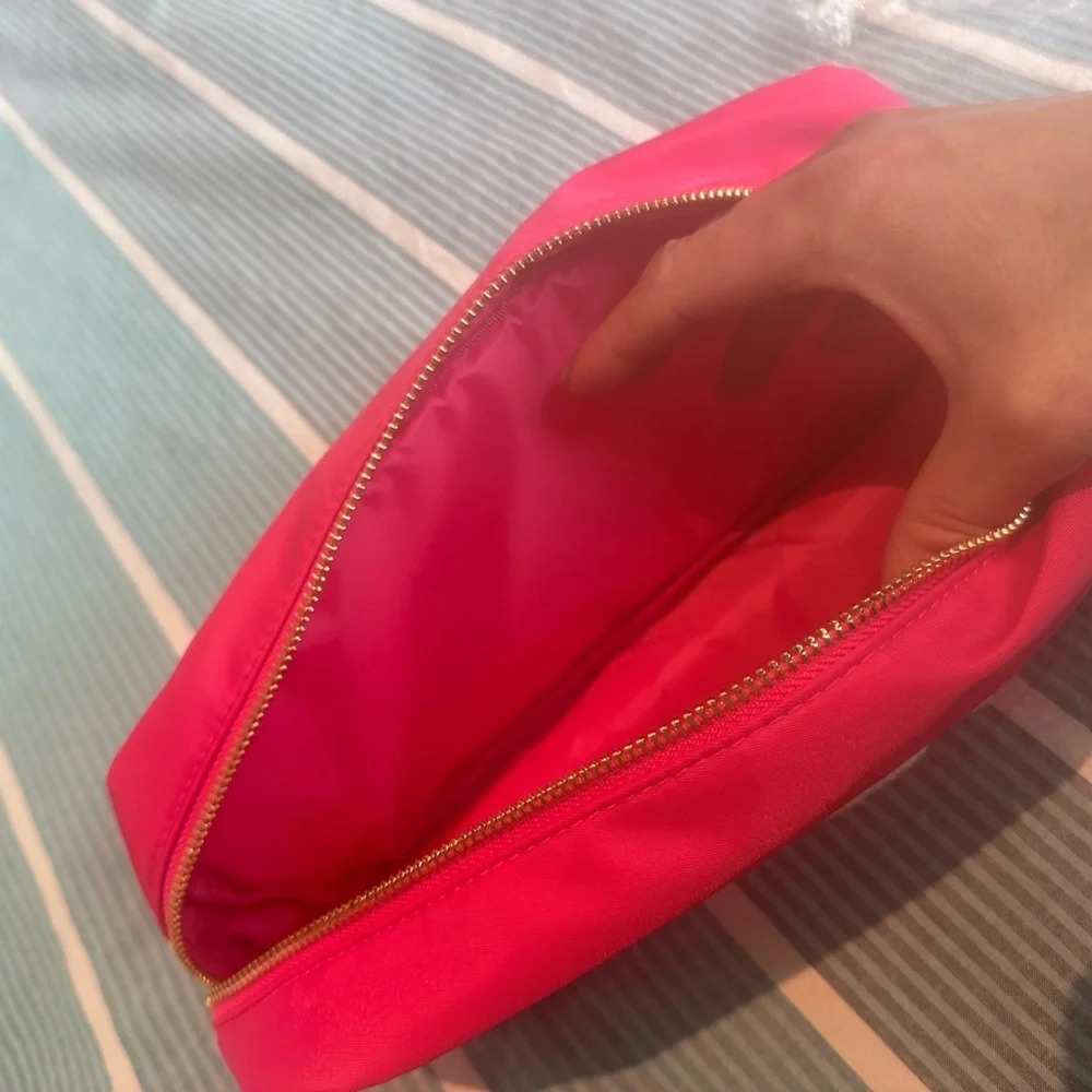 Soccer Print Travel Cosmetic Bag / Makeup Bag
